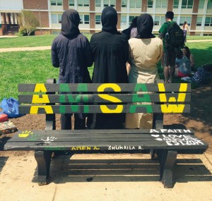 AMSAW Bench Painting